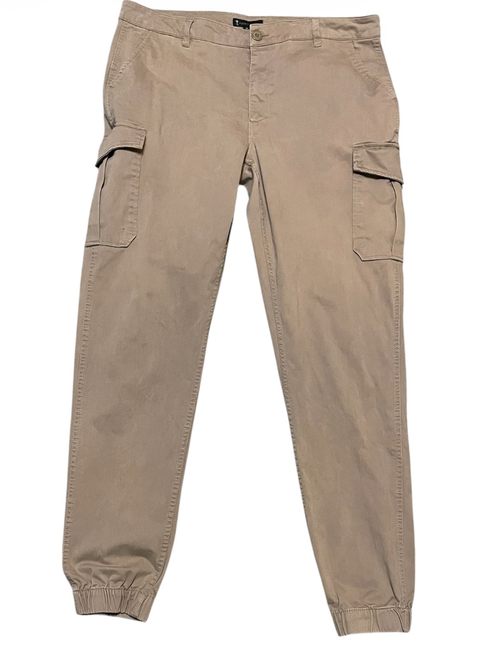 Men's American Tall Taper-Fit Cotton Cargo Jogger Size 38 Tall (Big & Tall)